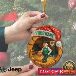 personalized basketball Christmas ornament