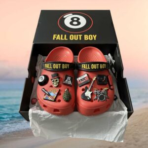 Official Fall Out Boy Band Merchandise Crocs