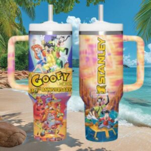 A Goofy Movie 30th Anniversary Disney Nostalgia 40oz Tumbler with Handle