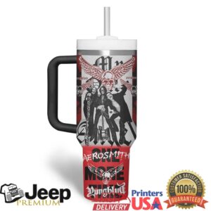 Aerosmith Rock Legend Yungblud My Angel Custom Name Tumbler
