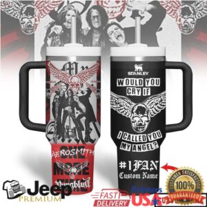 Aerosmith Rock Legend Yungblud My Angel Custom Name Tumbler