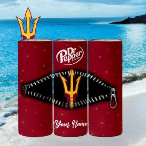 Arizona State Sun Devils Dr Pepper Big 12 Zipper Design