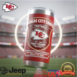 Arrowhead Stadium Home of the Chiefs Drinkware Tumbler