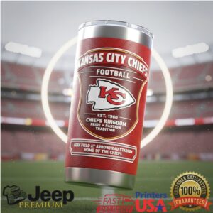 Arrowhead Stadium Home of the Chiefs Drinkware Tumbler