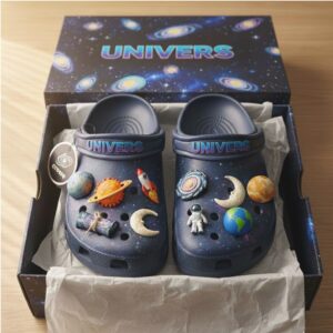 Astronaut Adventure Slides Galactic Jibbitz Crocs