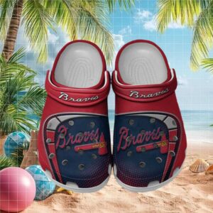 Atlanta Braves Baseball Clogs Design