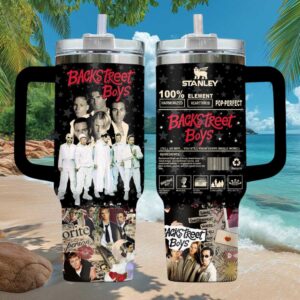 Backstreet Boys 90s Pop Nostalgia Band Photo 40oz Tumbler
