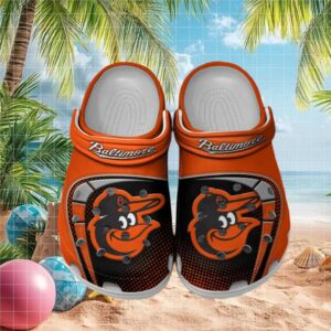 Baltimore Orioles Mlb Mascots Clogs Orange Black