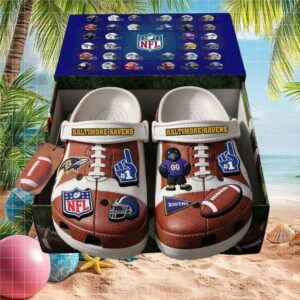 Baltimore Ravens Gridiron Classic Crocs