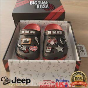 Big Time Rush Band and Music Crocs