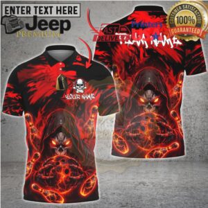 Bowling Shirt Grim Reaper Fire Bowling Ball Dark Fantasy Design Multioptions Personalized Name, Team Name 3D Shirt Bowling Shirt Grim Reaper Fire Bowling Ball Dark Fantasy Design Multioptions Personalized Name, Team Name 3D Shirt