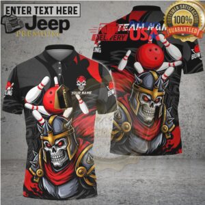 Bowling Shirt Skull Knight Dark Power Strike Multicolor Options Personalized Name, Team Name 3D Shirt Bowling Shirt Skull Knight Dark Power Strike Multicolor Options Personalized Name, Team Name 3D Shirt