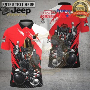Bowling Shirt Wild Boar Power Strike Graphic Multicolor Options Personalized Name, Team Name 3D Shirt Bowling Shirt Wild Boar Power Strike Graphic Multicolor Options Personalized Name, Team Name 3D Shirt