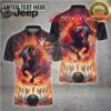 Bowling Shirt Angry Gorilla Power Bowling Graphic Multioptions Personalized Name, Team Name 3D Shirt Bowling Shirt Angry Gorilla Power Bowling Graphic Multioptions Personalized Name, Team Name 3D Shirt