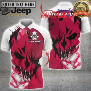 Bowling Skull Flaming Red Ball Strike Multicolor Options Personalized Name, Team Name 3D Shirt Bowling Skull Flaming Red Ball Strike Multicolor Options Personalized Name, Team Name 3D Shirt