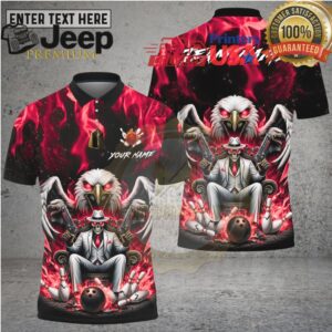 Bowling Skull Mafia Eagle Bowling Strike Style Multi Options Personalized Name, Team Name Unisex 3D Shirt Bowling Skull Mafia Eagle Bowling Strike Style Multi Options Personalized Name, Team Name Unisex 3D Shirt