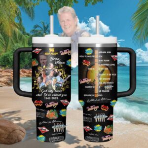 Brian Wilson The Beach Boys “God Only Knows” Greatest Hits Tribute 40oz Tumbler