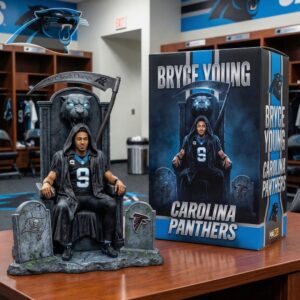 Bryce Young Carolina Panthers NFC South Champs Commemorative Figure