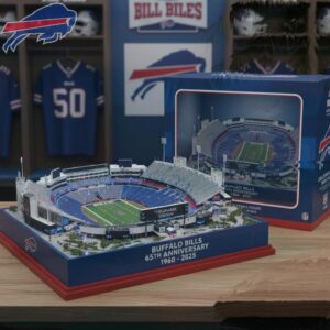 Buffalo Bills 65th Anniversary 1960 2025 Highmark Stadium Ornament