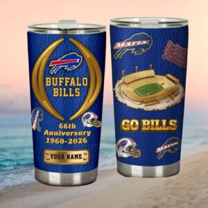 Buffalo Bills 66Th Anniversary Stadium Mafia Tumbler