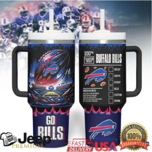 Buffalo Bills Colossal Stainless Steel Insulated Tumbler