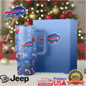 Buffalo Bills Stainless Steel Travel Tumbler