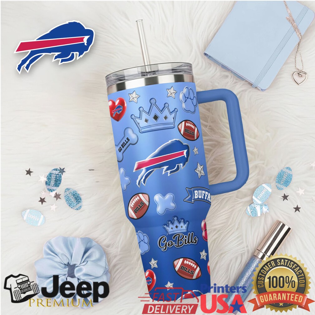 Buffalo Bills Stainless Steel Travel Tumbler Buffalo Bills Stainless Steel Travel Tumbler