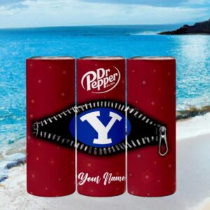 Byu Cougars Dr Pepper Big 12 Football Zipper Personalized