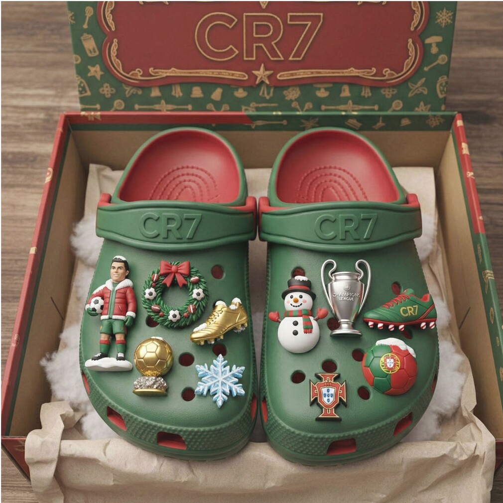 CR7 Holiday Edition Crocs Score Big This Christmas CR7 Holiday Edition Crocs Score Big This Christmas