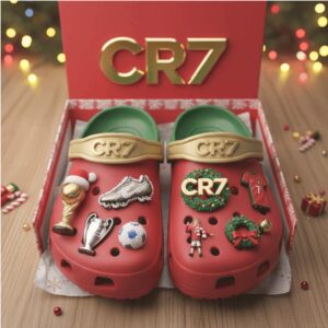 CR7 Holiday Edition Jibbitz Crocs