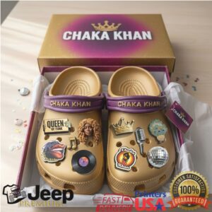 Chaka Khan Queen of Funk Crocs