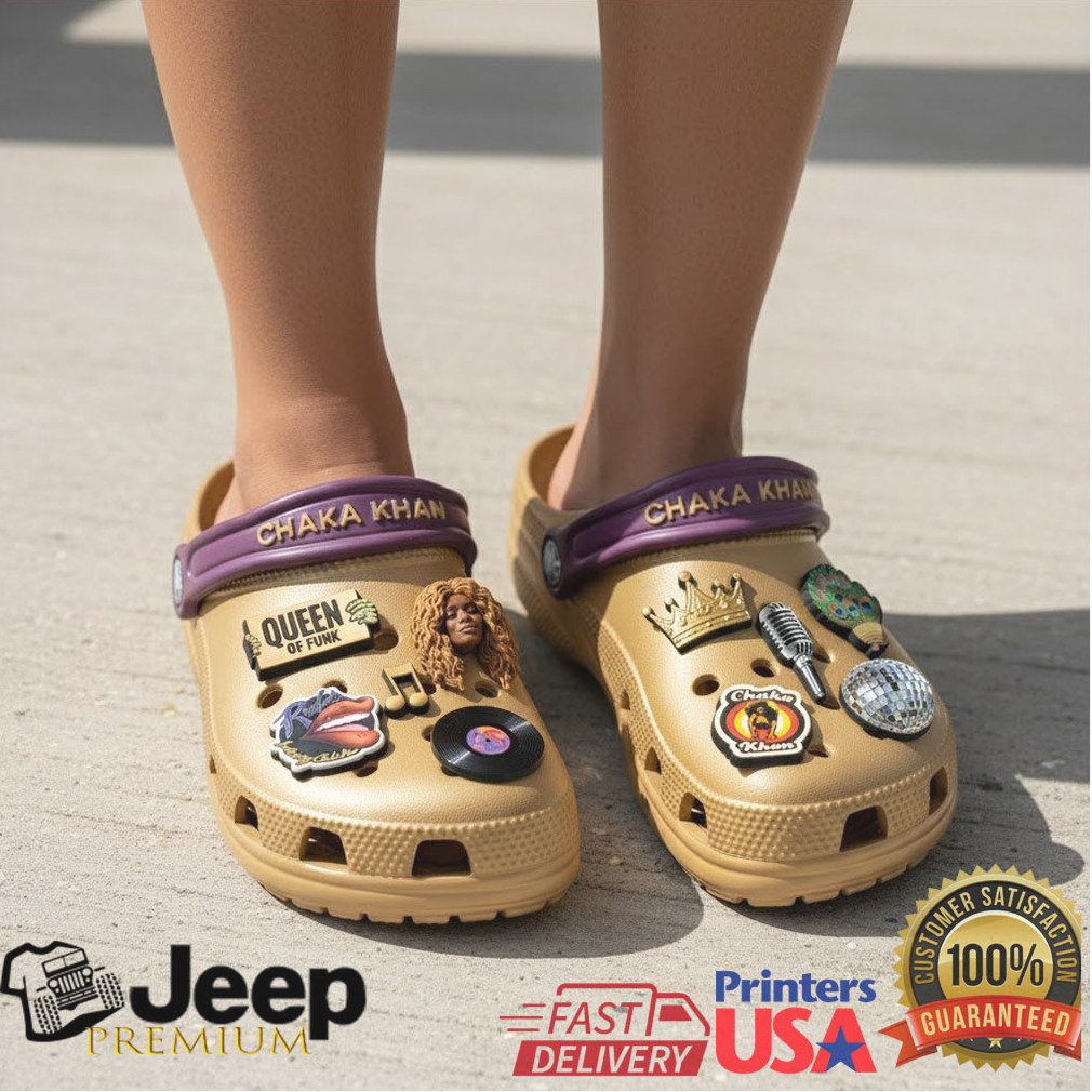 Chaka Khan Queen of Funk Crocs Chaka Khan Queen of Funk Crocs