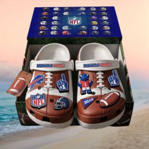 Charge Ahead Buffalo Bills Fan Crocs Charge Ahead Buffalo Bills Fan Crocs