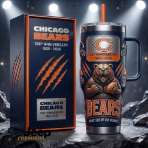 Chicago Bears 106th Anniversary (1920 2026) Monsters of the Midway Tumbler