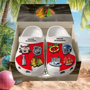 Chicago Blackhawks Fan Gear Hockey Crocs