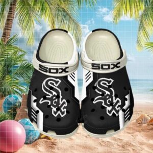 Chicago White Sox Mlb Clog Black White