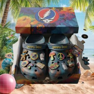 Chinatown Market x Crocs Grateful Dead Classic Crocs