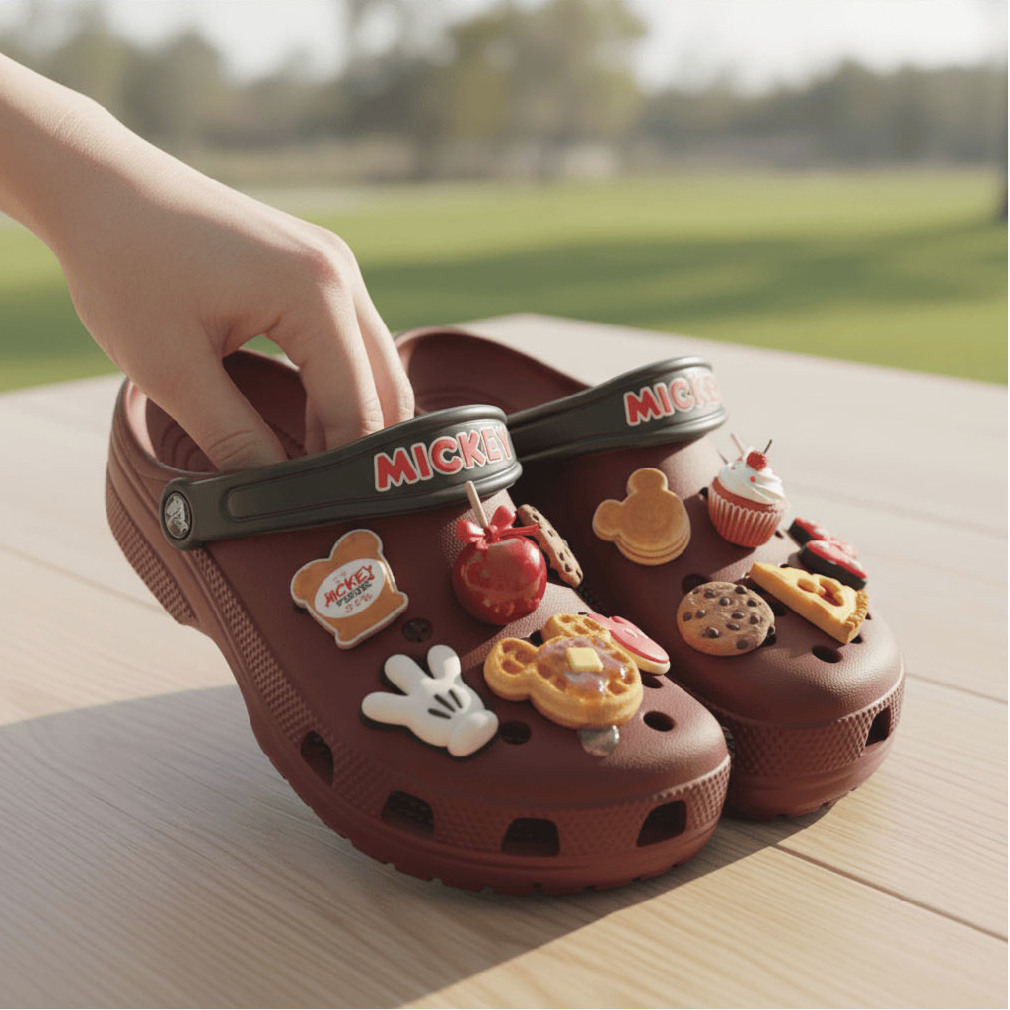 Crocs Classic Clog Mickey & Friends Snack Attack Collection Crocs Classic Clog Mickey & Friends Snack Attack Collection