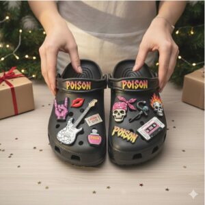 Crocs Classic Clog Poison Rock & Roll Edition