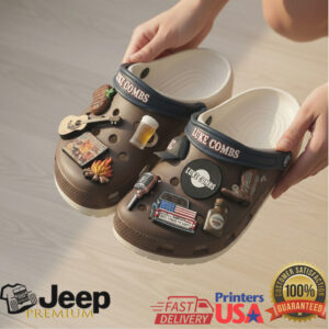 Crocs x Luke Combs Collab Bootlegger Camo Clogs