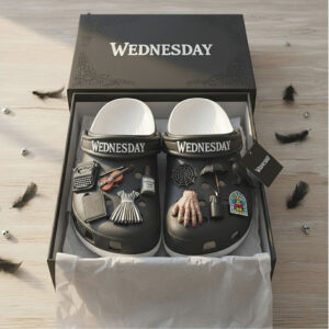 Crocs x Wednesday Addams Collection