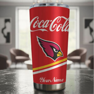 Custom Arizona Cardinals x Coca Cola Fan Gift Tumbler