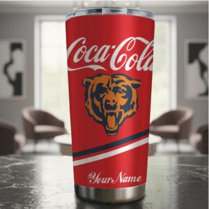 Custom Chicago Bears x Coca Cola Personalized Drinkware