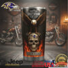 Harley Davidson Fiery Skull & Eagle Custom Tumbler Harley Davidson Fiery Skull & Eagle Custom Tumbler