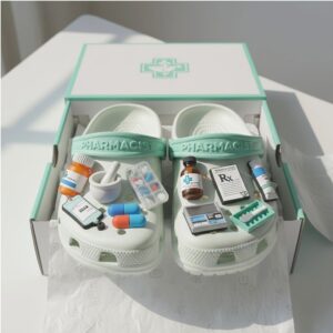 Custom Pharmacy Tech Crocs with Jibbitz