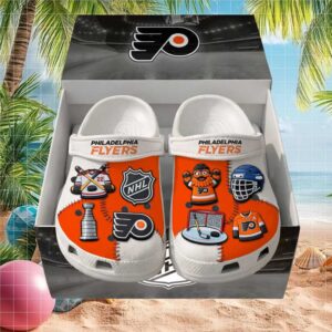 Custom Philadelphia Flyers Hockey Crocs