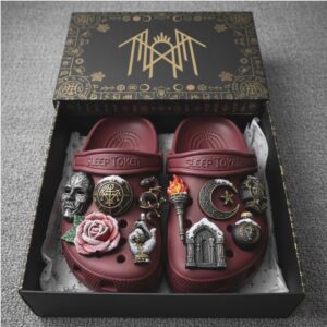 Custom Sleep Token Band Merch Crocs