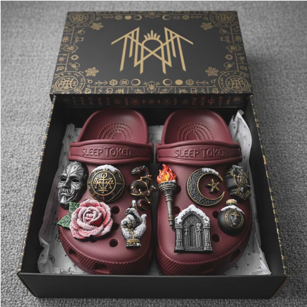 Custom Sleep Token Band Merch Crocs Custom Sleep Token Band Merch Crocs