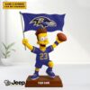 Customizable Bart Simpson Las Vegas Raiders Desktop Ornament Customizable Bart Simpson Las Vegas Raiders Desktop Ornament