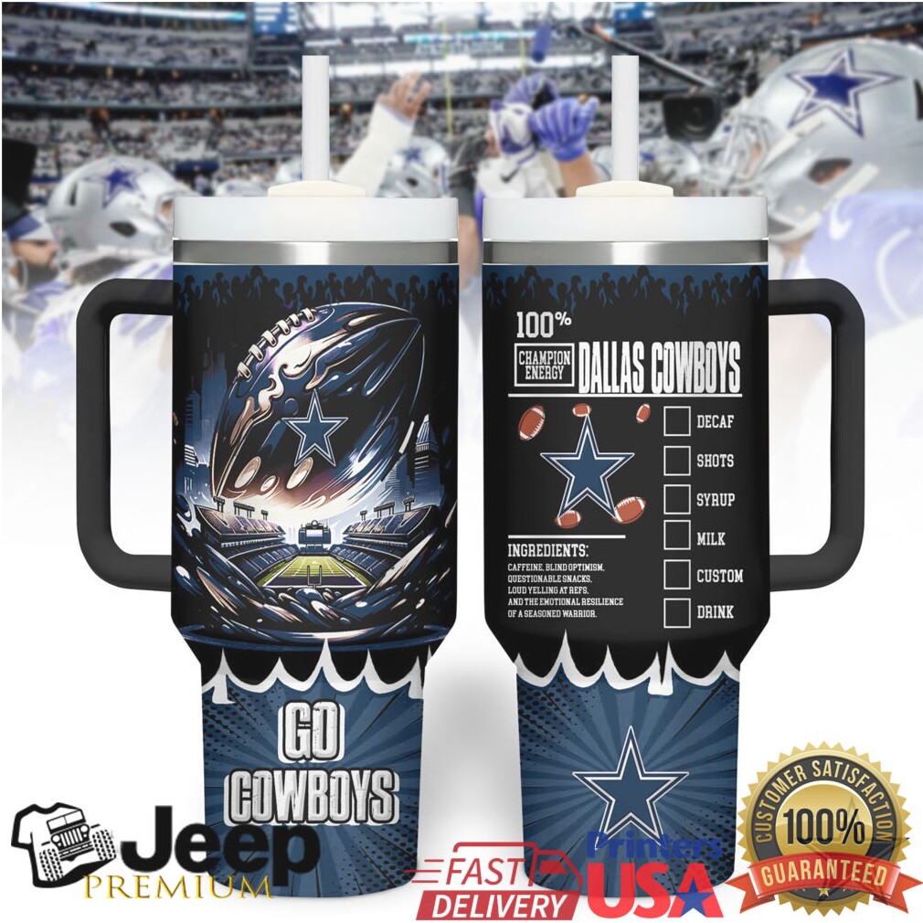 Dallas Cowboys 100% Champion Energy Tumbler Dallas Cowboys 100% Champion Energy Tumbler